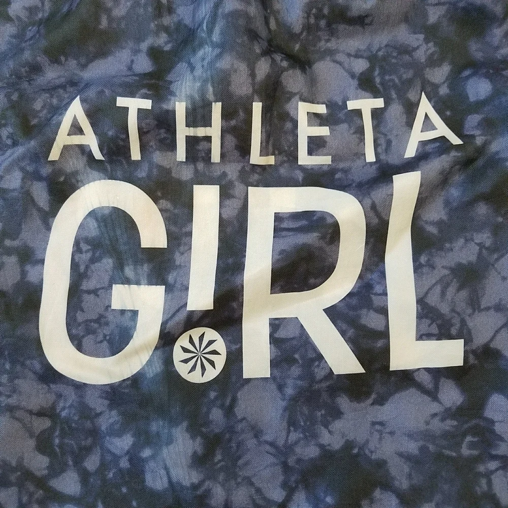 Athleta Girl Tie-Dye Drawstring Bag